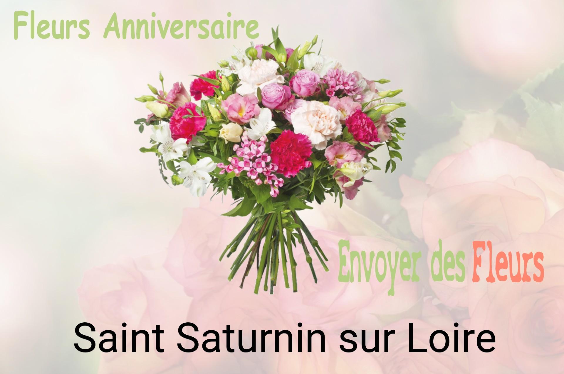 Bouquet de fleurs d’anniversaire livré à Saint-Saturnin-sur-Loire